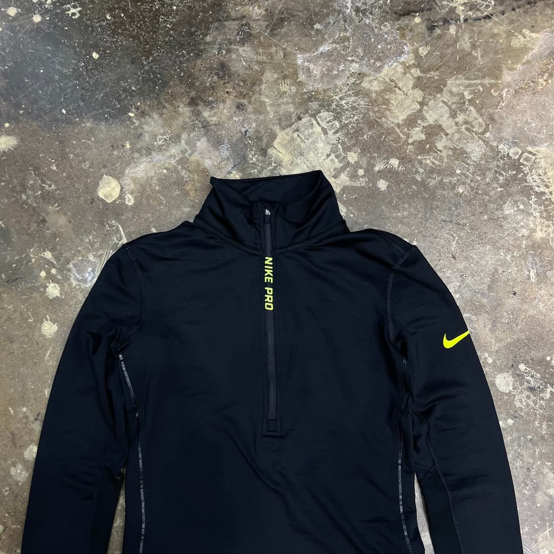 S) 나이키 프로 드라이핏 런닝 하프 집업 티셔츠 런닝코어 상품이미지2