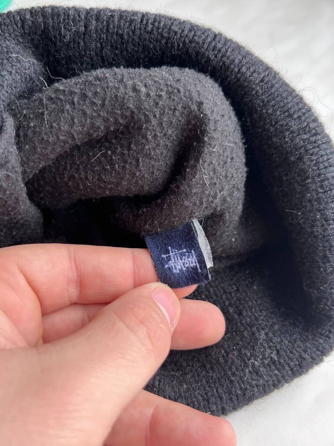 스투시 스몰 패치 와치캡 비니 블루 상품이미지2