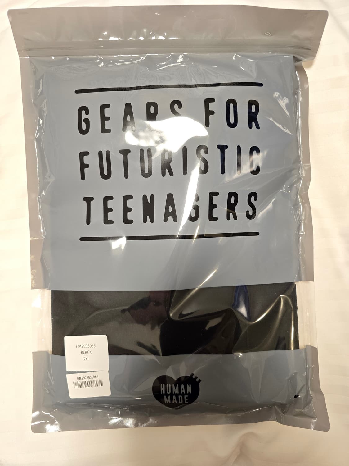 휴먼메이드 시부야매장 한정판 오렌지하트 포켓티 상품이미지3