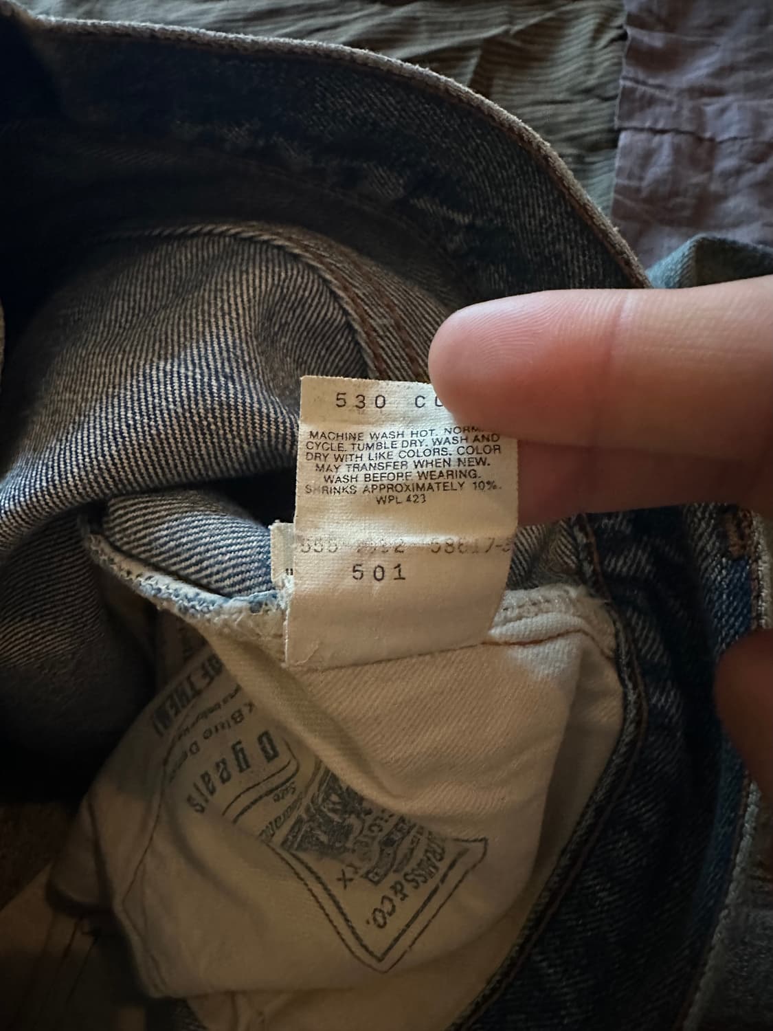 90s Levis 501 발렌시아 Big E Deinm Pants LVC 상품이미지10