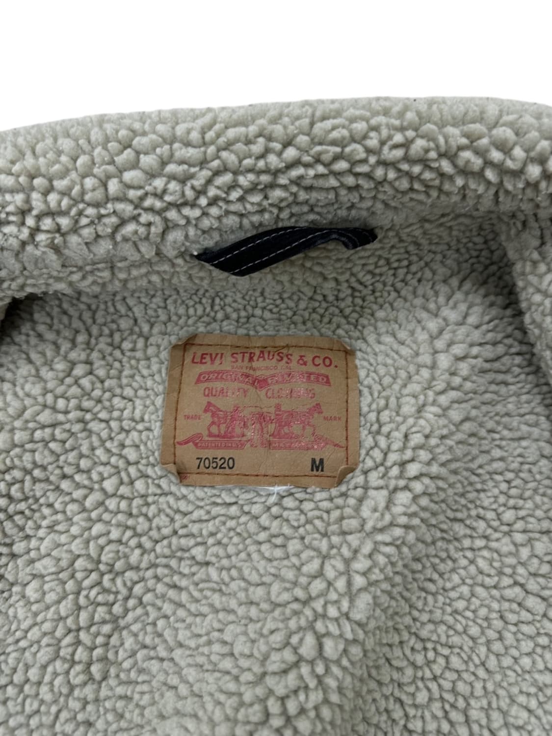 00s 리바이스 코듀로이 골덴 기모 쉐르파 블랙 (M~XL) 상품이미지8