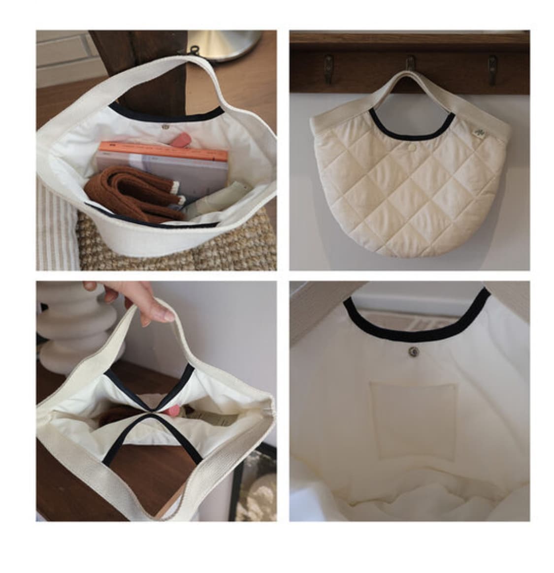In the beginning 인더비기닝 Round padding bag 상품이미지4