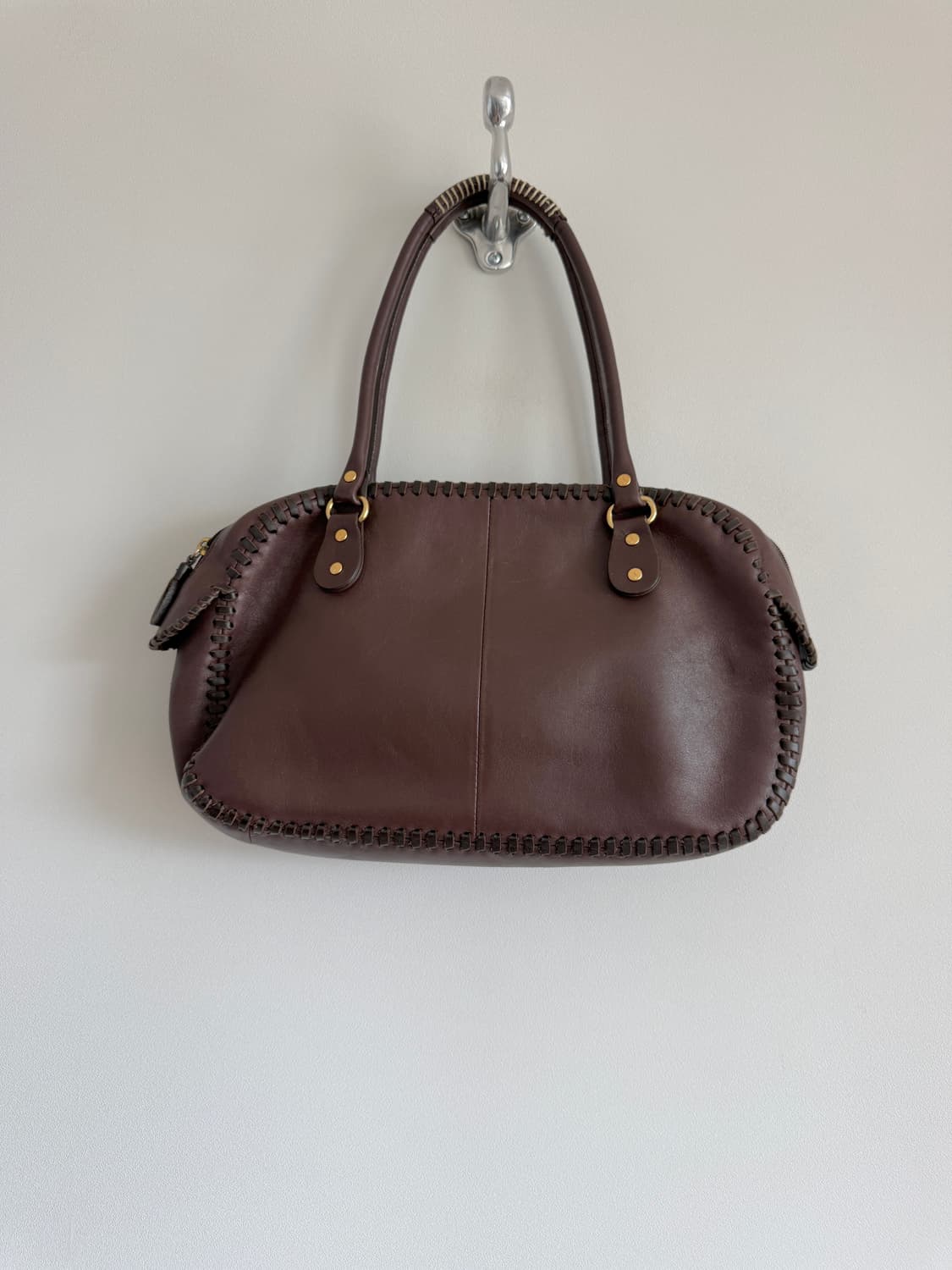 Pre owned 레더 숄더백 상품이미지1