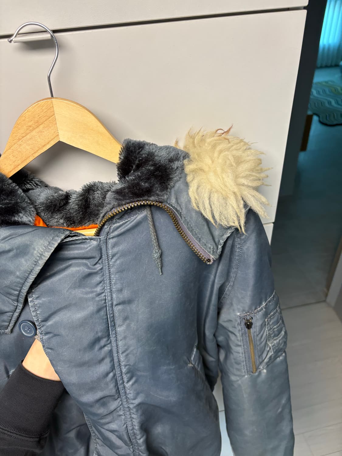 밀리터리 N2B 봄버 자켓 L (100-105) 상품이미지3