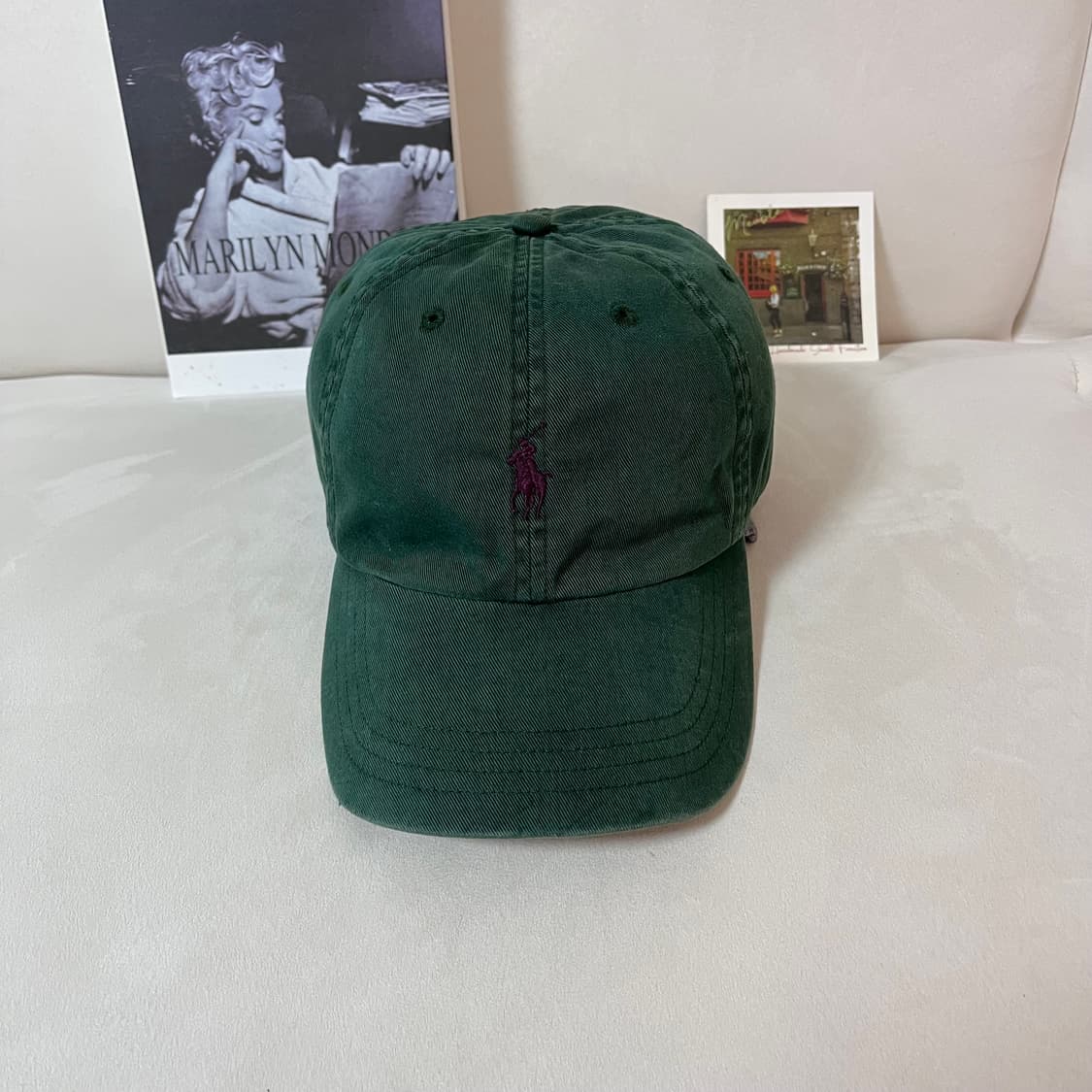 [정품] 폴로 딥그린 / 버건디포니 모자 상품이미지2