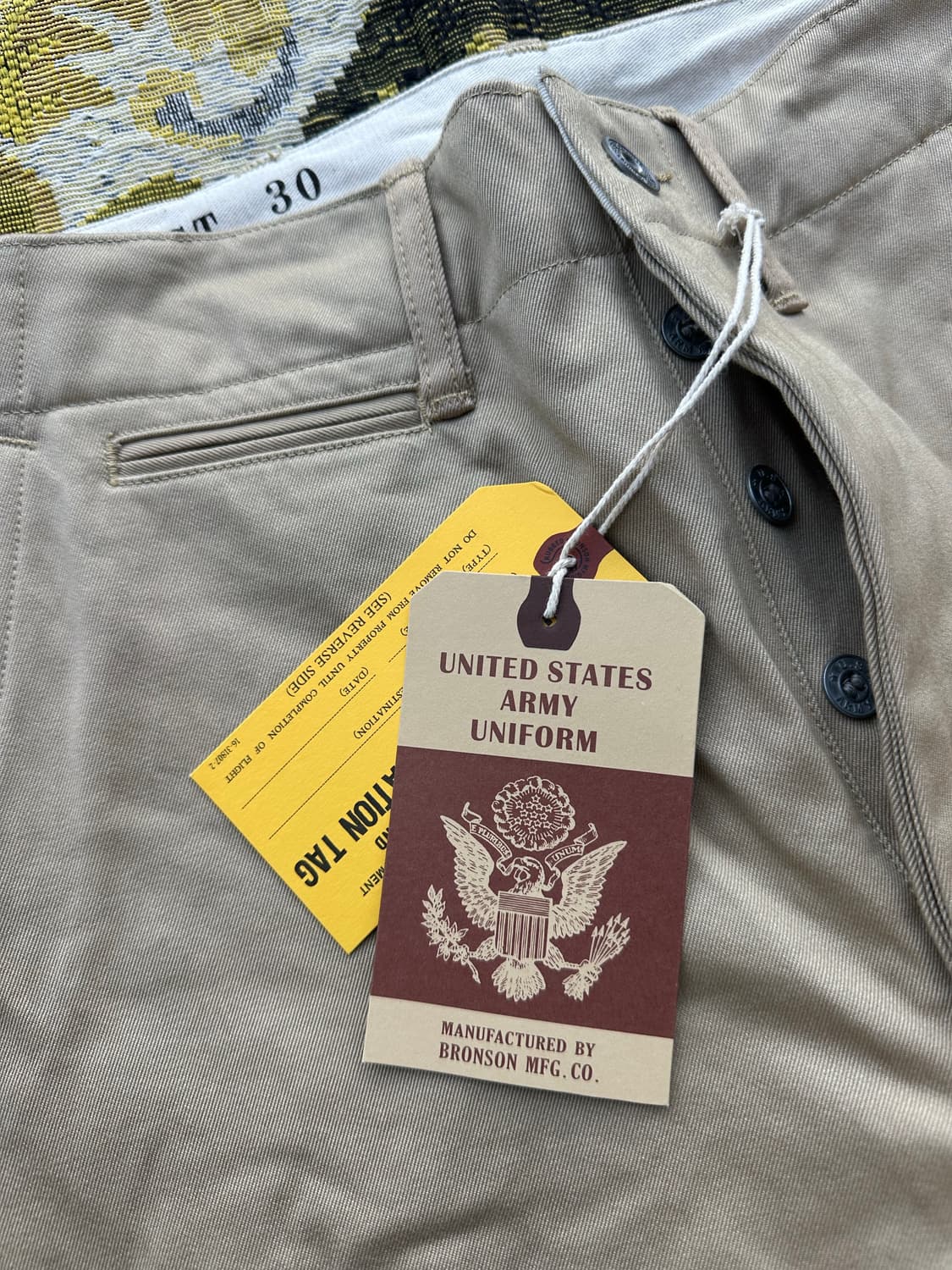 브론슨 us army 치노팬츠 30x32 상품이미지2