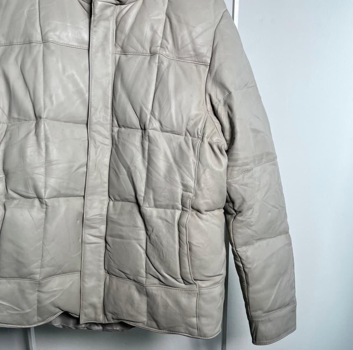 COMME CA DU MODE  MEN  양가죽 덕다운 자켓 상품이미지5