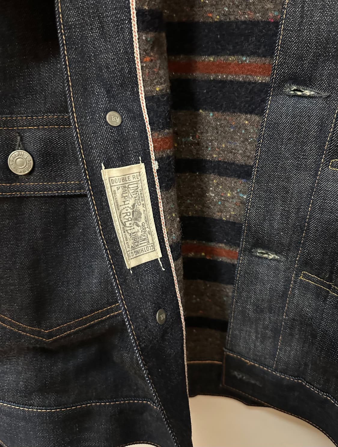 더블알엘 데님자켓 상품이미지4