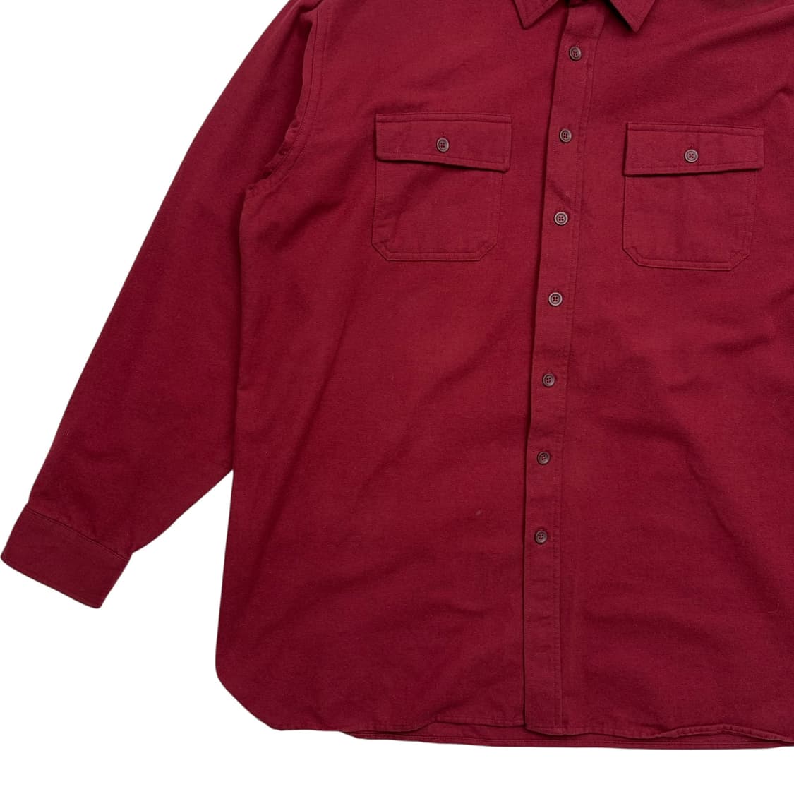 LL Bean 엘엘빈 레드 몰스킨 셔츠 2XL 상품이미지3