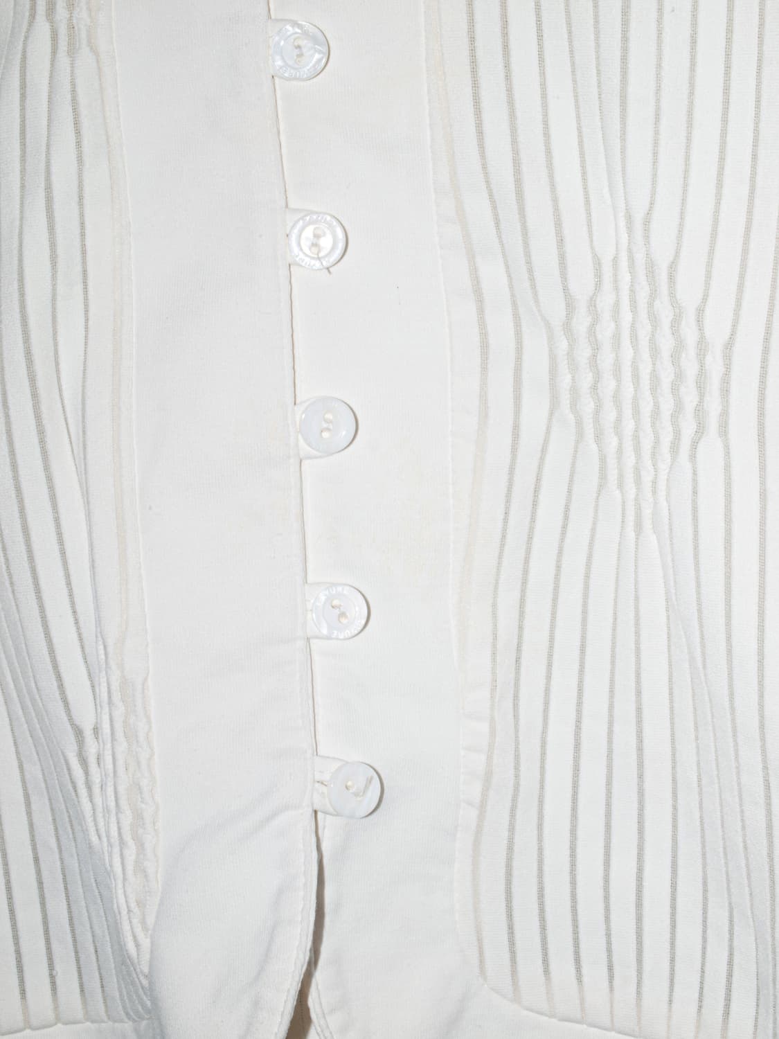 Sheer Stripe Jacquard Shirts 상품이미지5