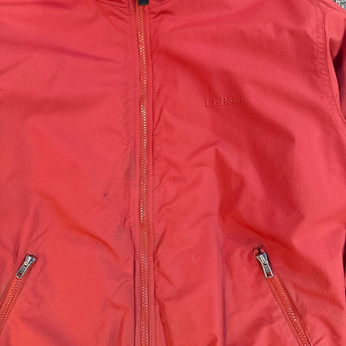 LLBean 안감 플리스 집업 다홍 상품이미지4