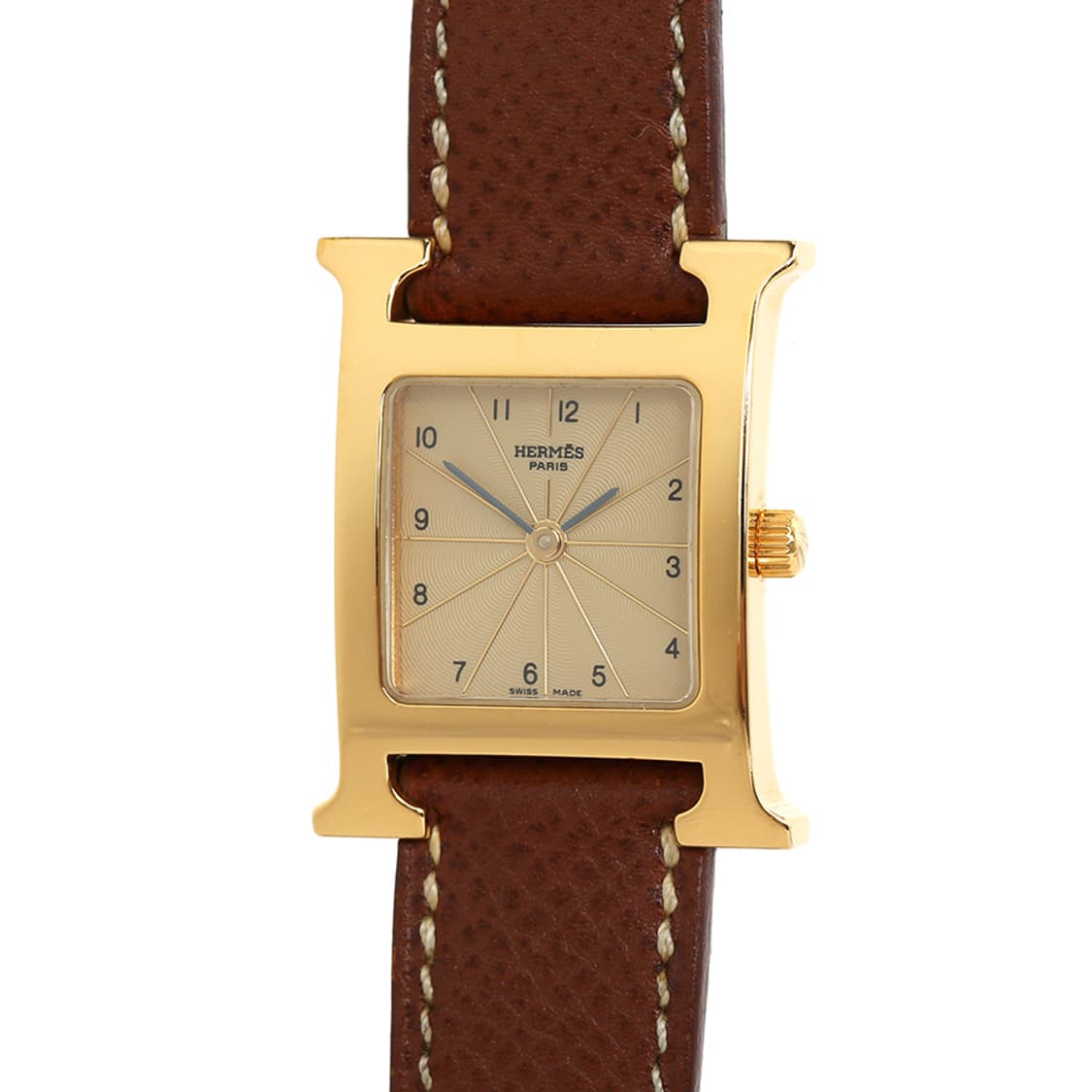 에르메스 골드 에르 워치 H-OUR 시계 Heure H 미디엄 HH1.2 상품이미지7