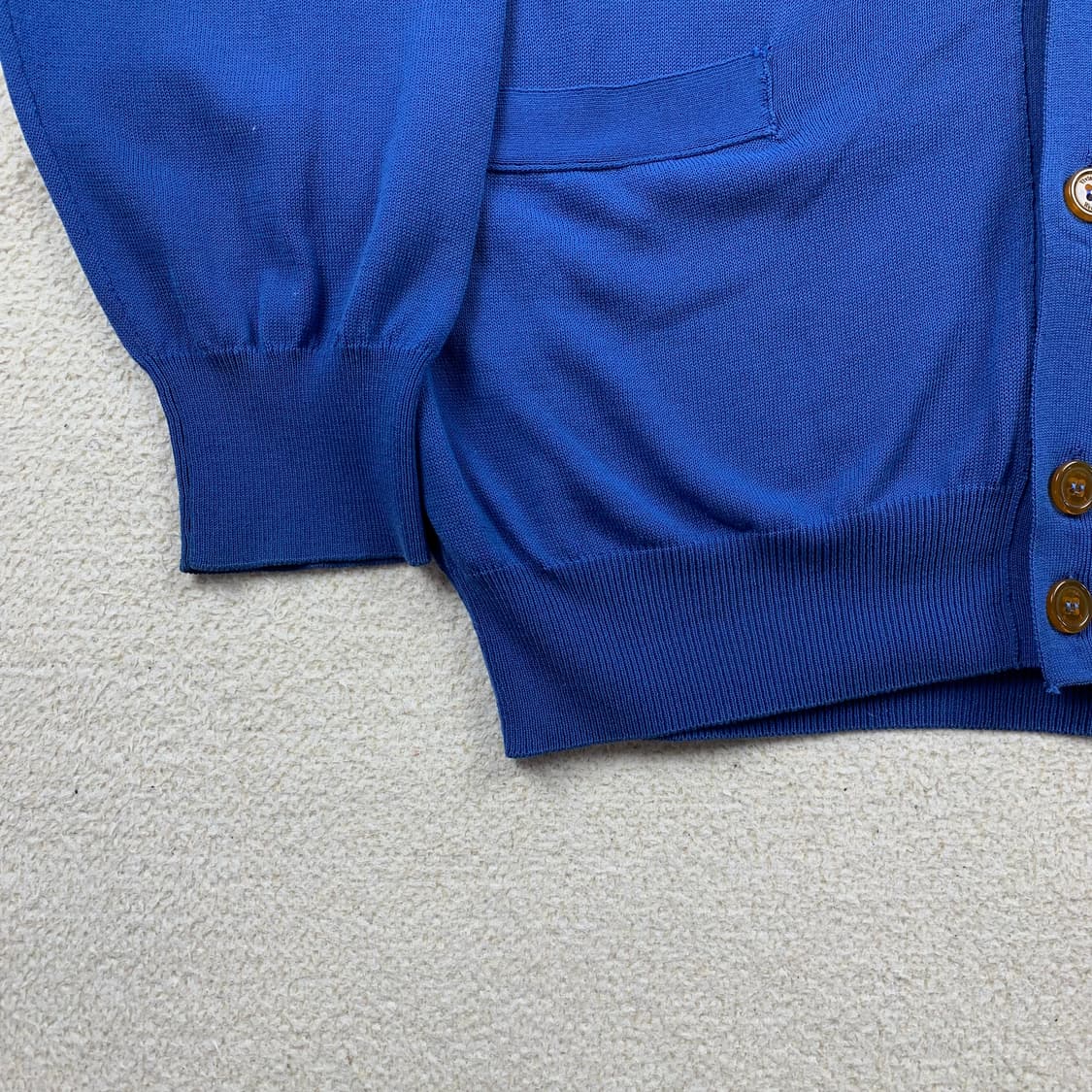 비비안웨스트우드 orb로고 딥블루 니트 가디건 상품이미지3