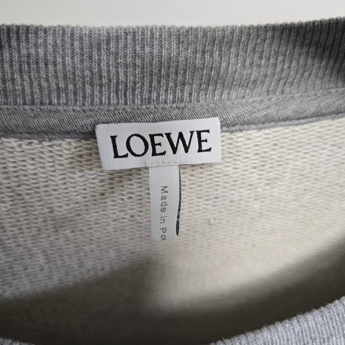 로에베 아나그램 맨투맨 L사이즈 100 판매 상품이미지2