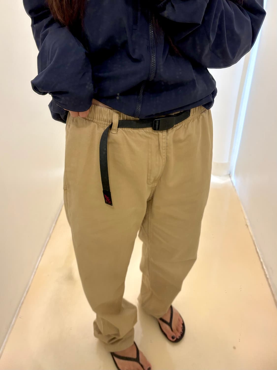 그라미치 테이퍼드 루즈핏 코튼팬츠 (M size) 상품이미지1