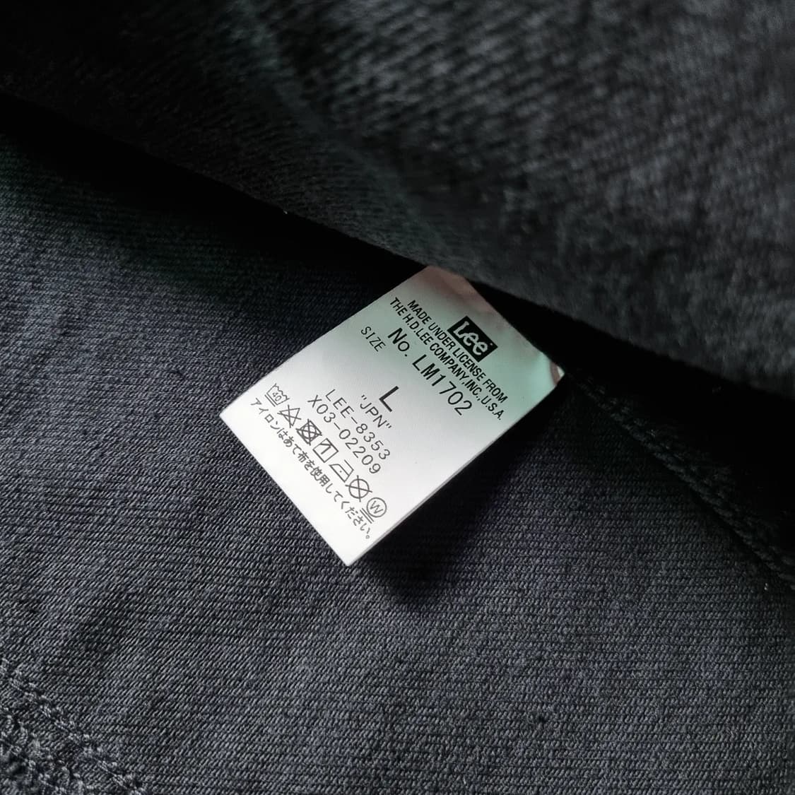Jpn Lee 101-J Black L sz [New] 상품이미지6