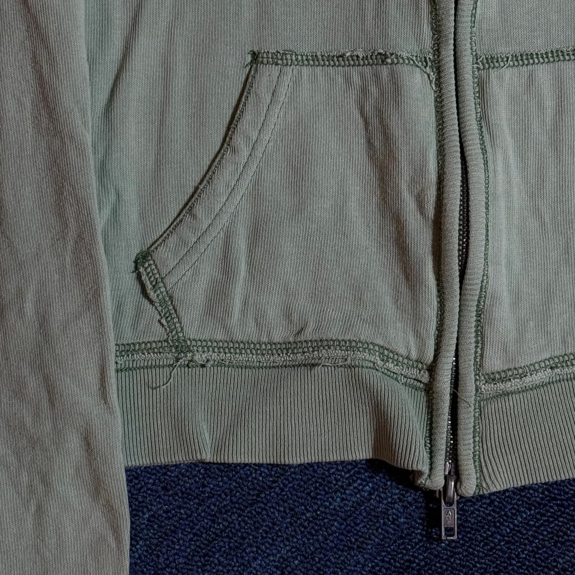 아베크롬비 여성 집업 자켓 그린 상품이미지3