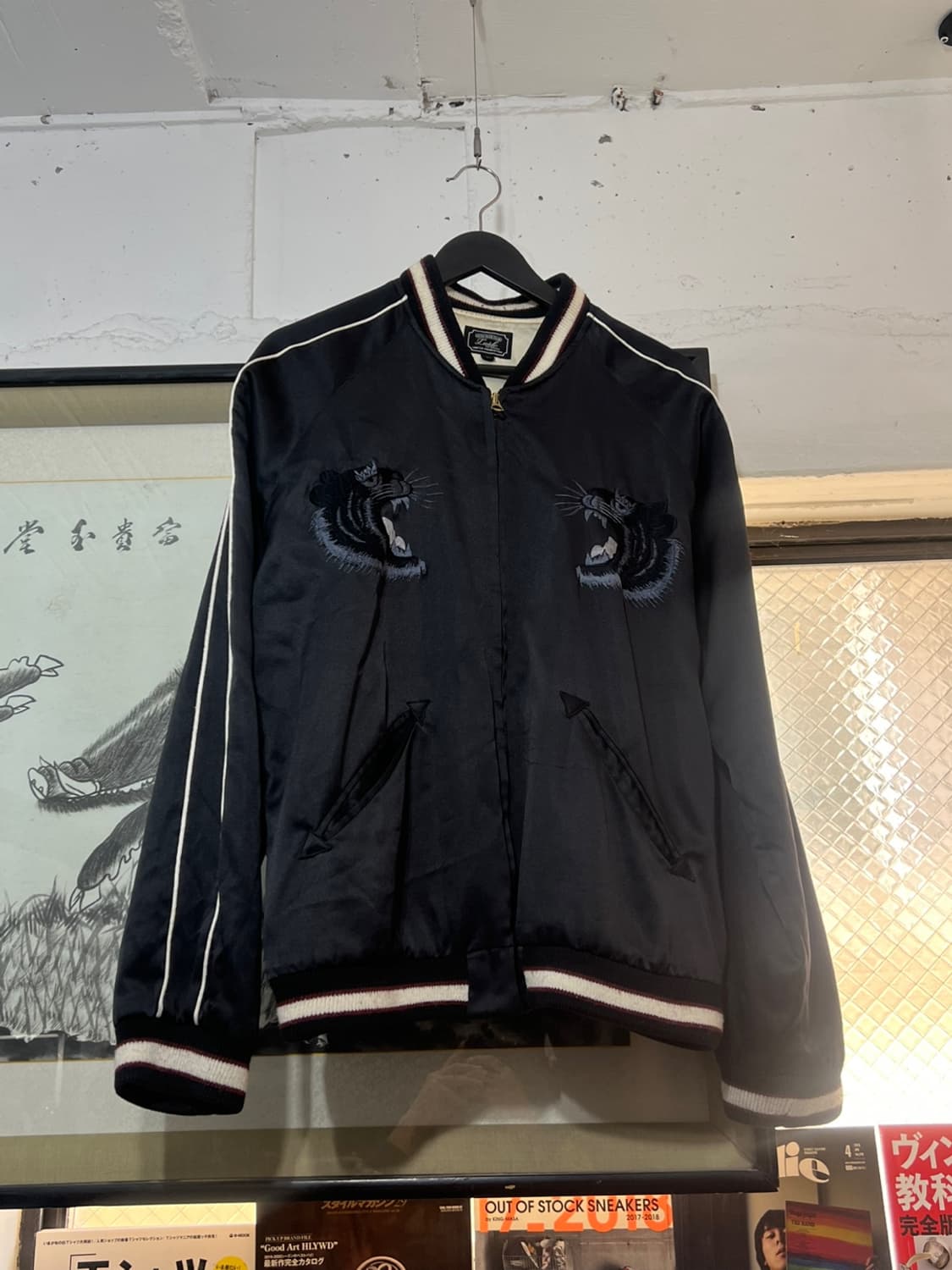 Black Tiger Embroidery Sukajan(black)  상품이미지2