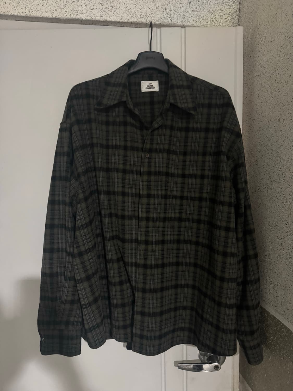 mjd 오버사이즈 카키 셔츠 L 사이즈 상품이미지1