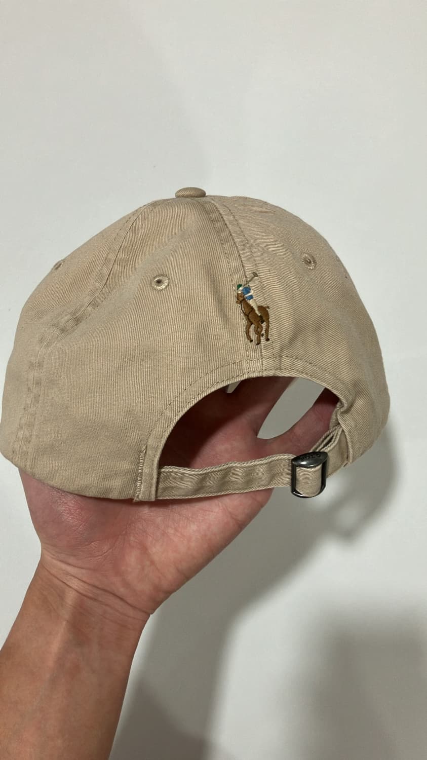 Polo X beams 폴로 빔즈 롱빌캡 베이지 상품이미지6