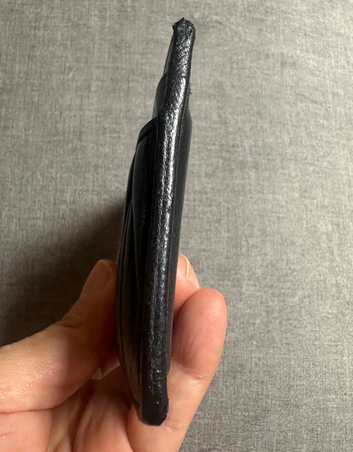 (정품) 미우미우 마테라쎄 카드지갑 블랙 상품이미지8