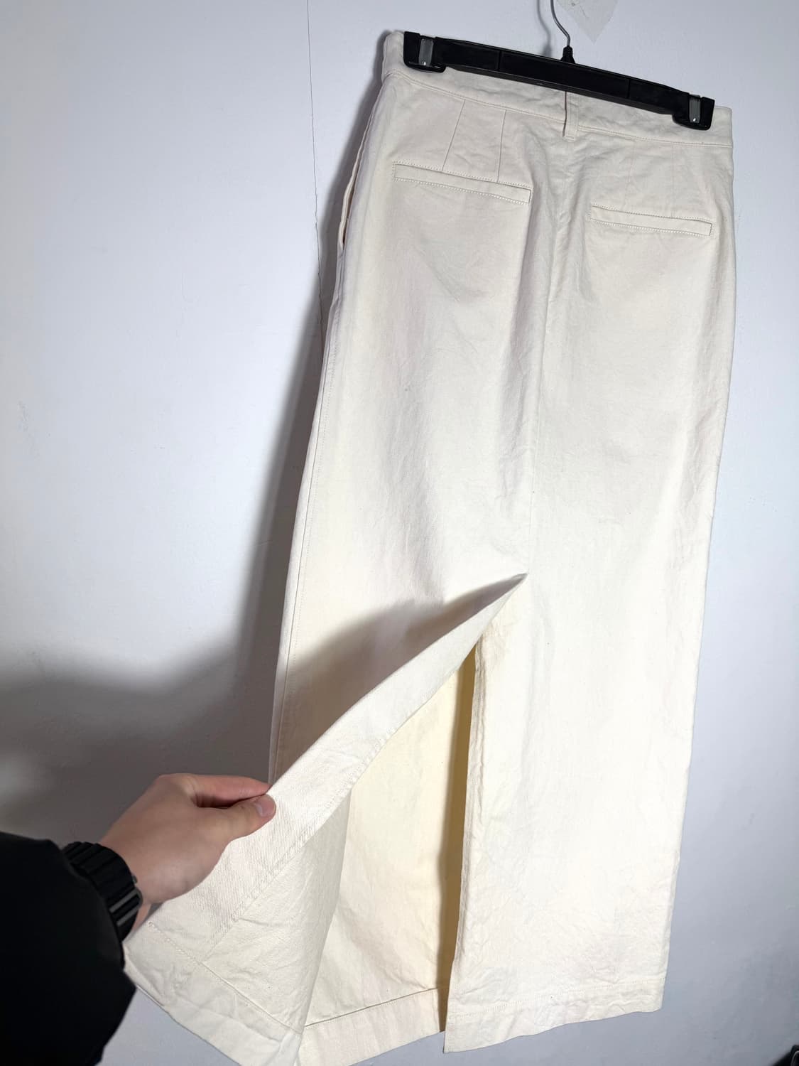 더캐시미어 한섬 스커트 치마 더캐시미어스커트 롱스커트 상품이미지3