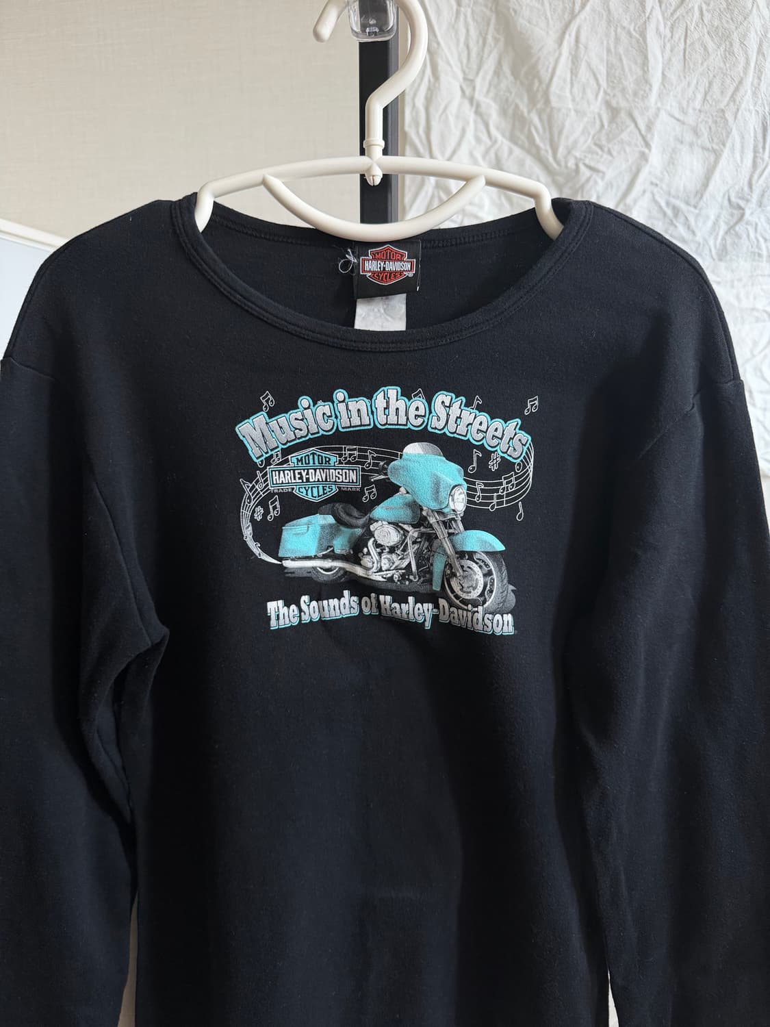 할리데이비슨 블랙 롱슬리브 상품이미지2