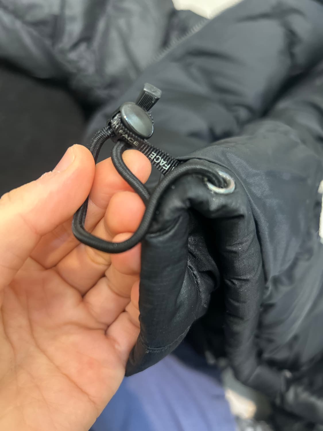 노스페이스 블랙 패딩 점퍼 M 상품이미지5