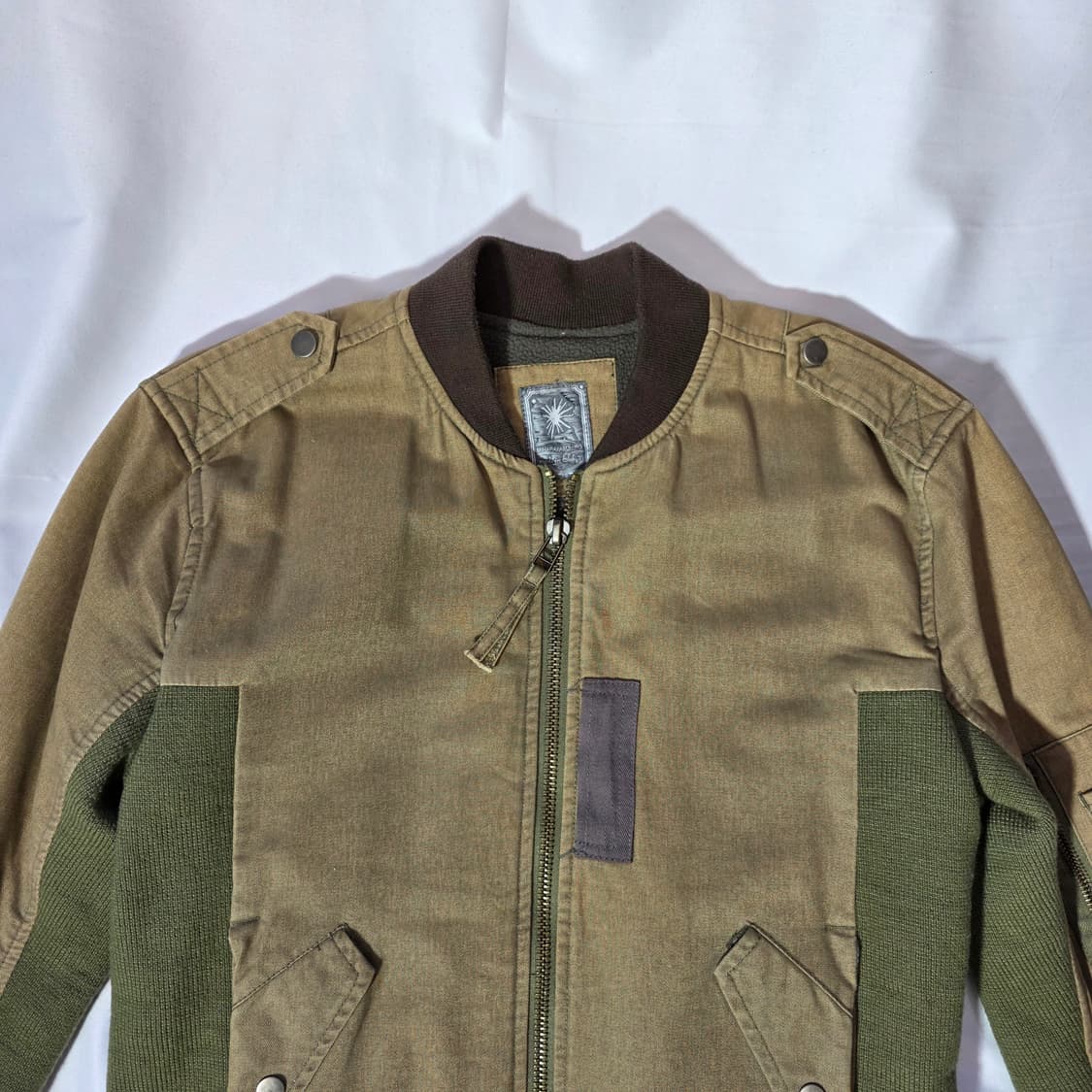 [M]미하라야스히로 레이어드 봄버 자켓 상품이미지3