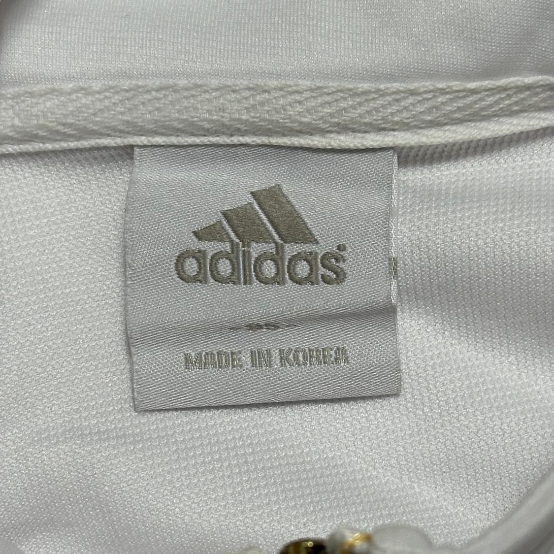 M 아디다스 골드 삼선 화이트 트렉탑 상품이미지4