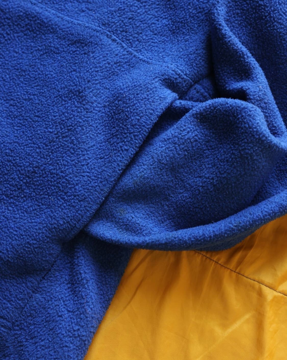 파타고니아 빈티지 00s 마수피얼 신칠라 하프집업 플리스 네이비 블루 L 상품이미지7