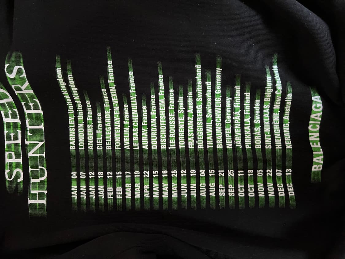 M)발렌시아가 스피드헌터 후드집업 상품이미지4