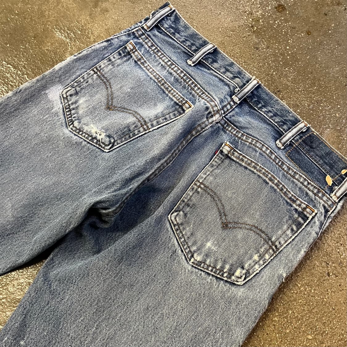 Levis517 리페어 데님 부츠컷 (32“) 상품이미지4