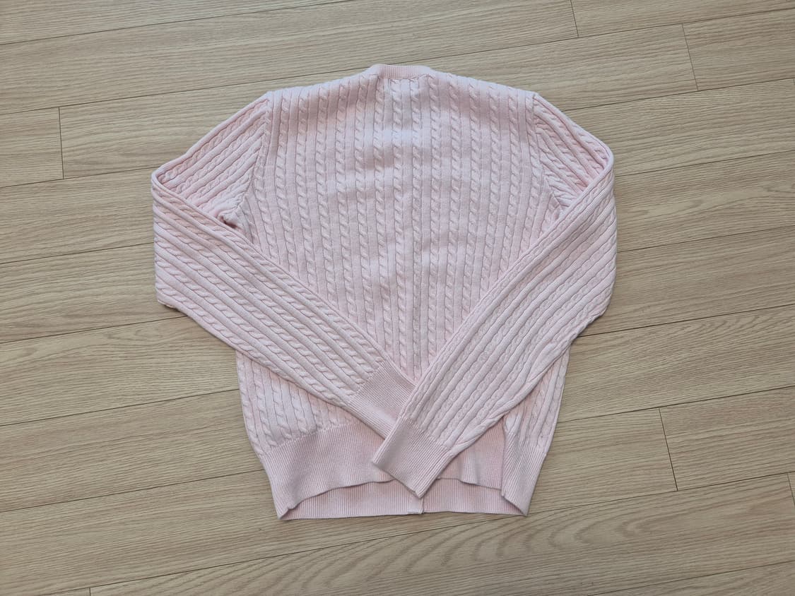 폴로랄프로렌 핑크 케이블 코튼 가디건 XL 상품이미지6