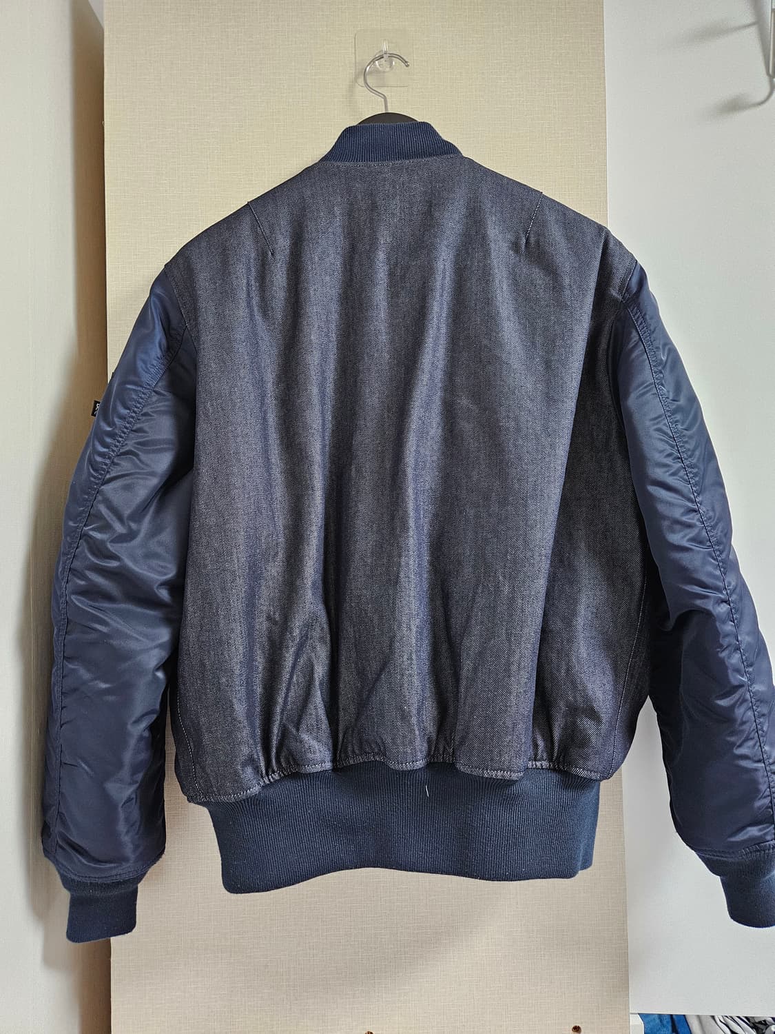 알파인더스트리 x LEE 콜라보 MA-1 데님 블루종 자켓 상품이미지2