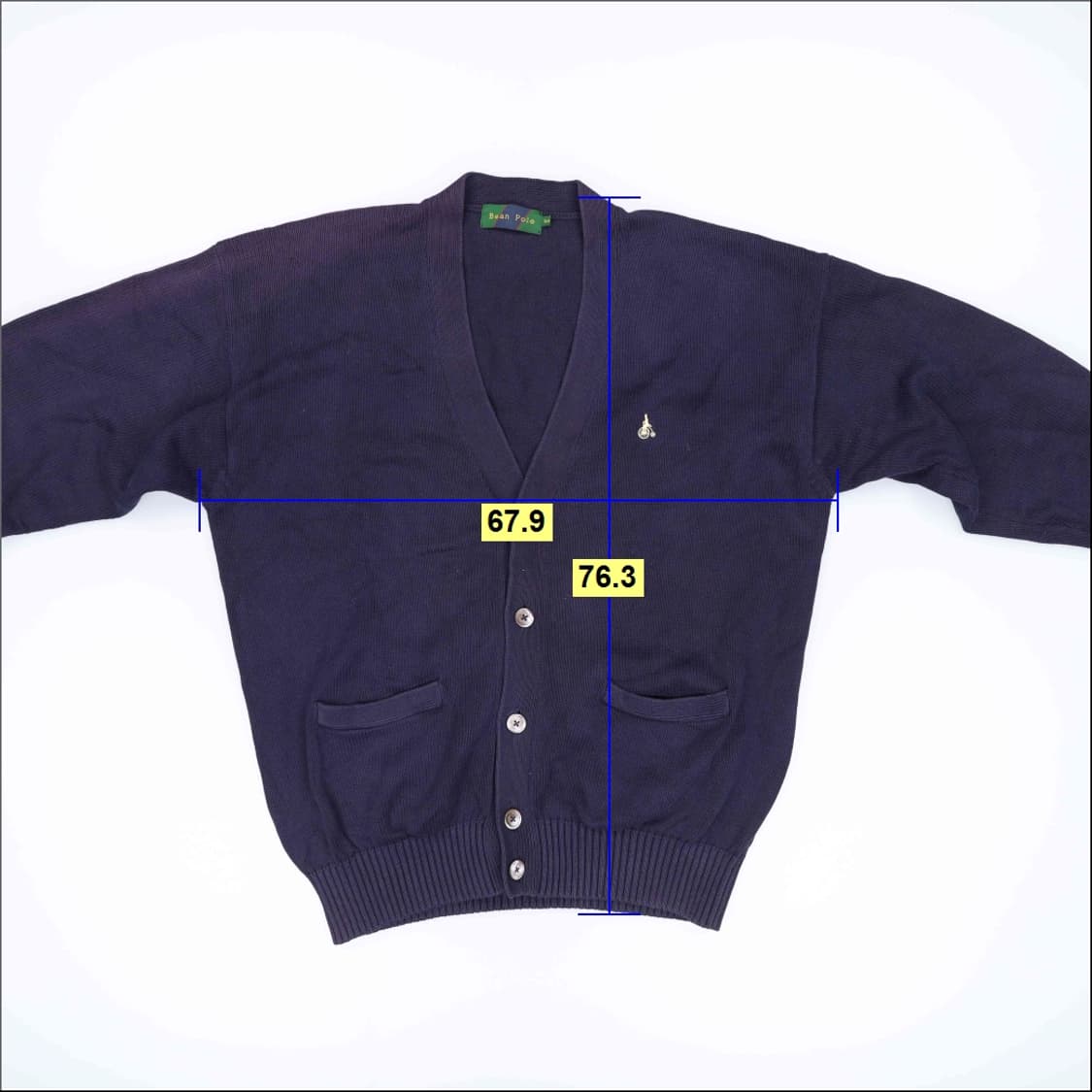 110 빈폴 브이넥 가디건 0310H1 상품이미지6