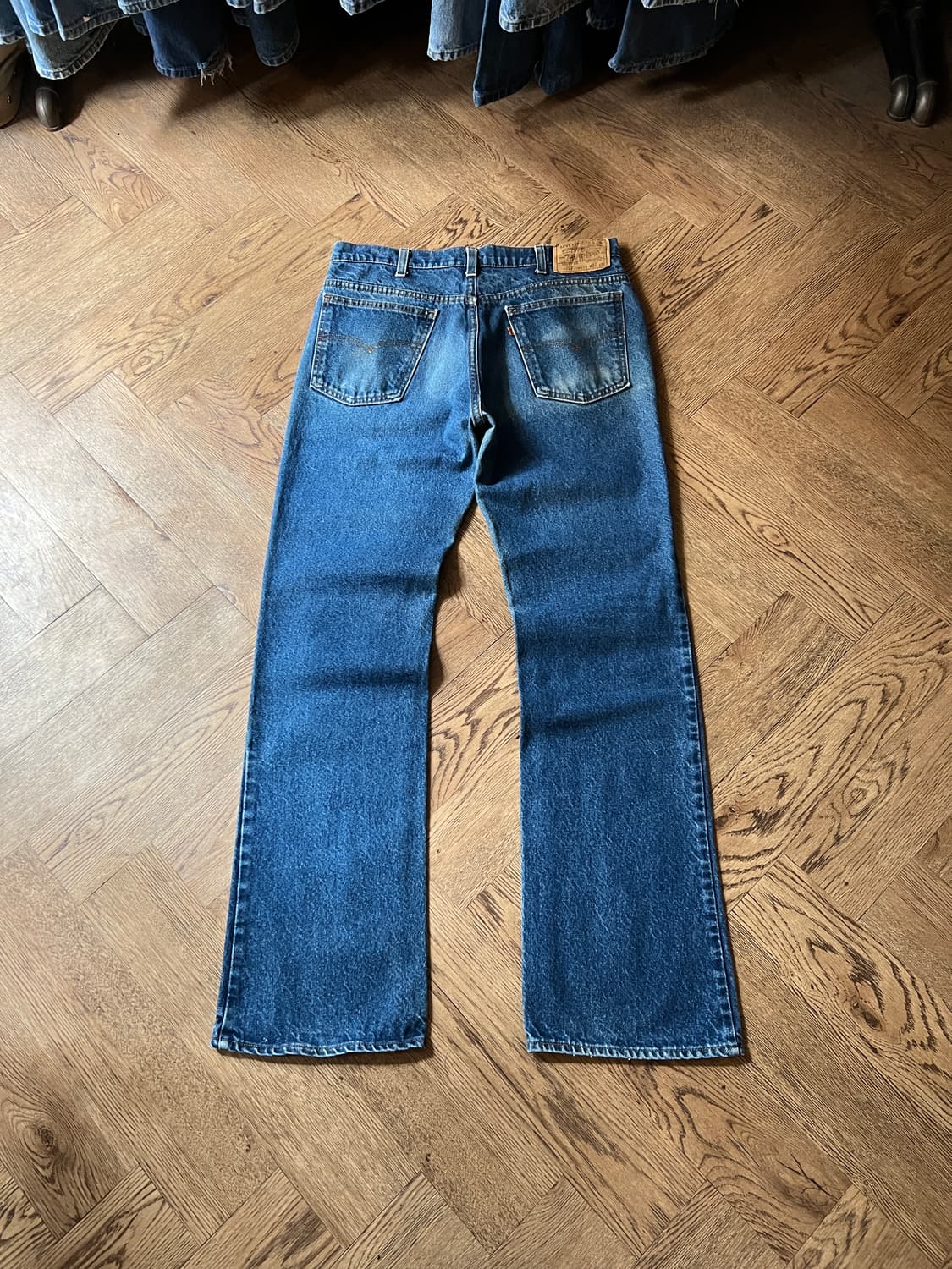 [34]80's 리바이스 USA 20517-0217 오렌지탭 플레어진 상품이미지2