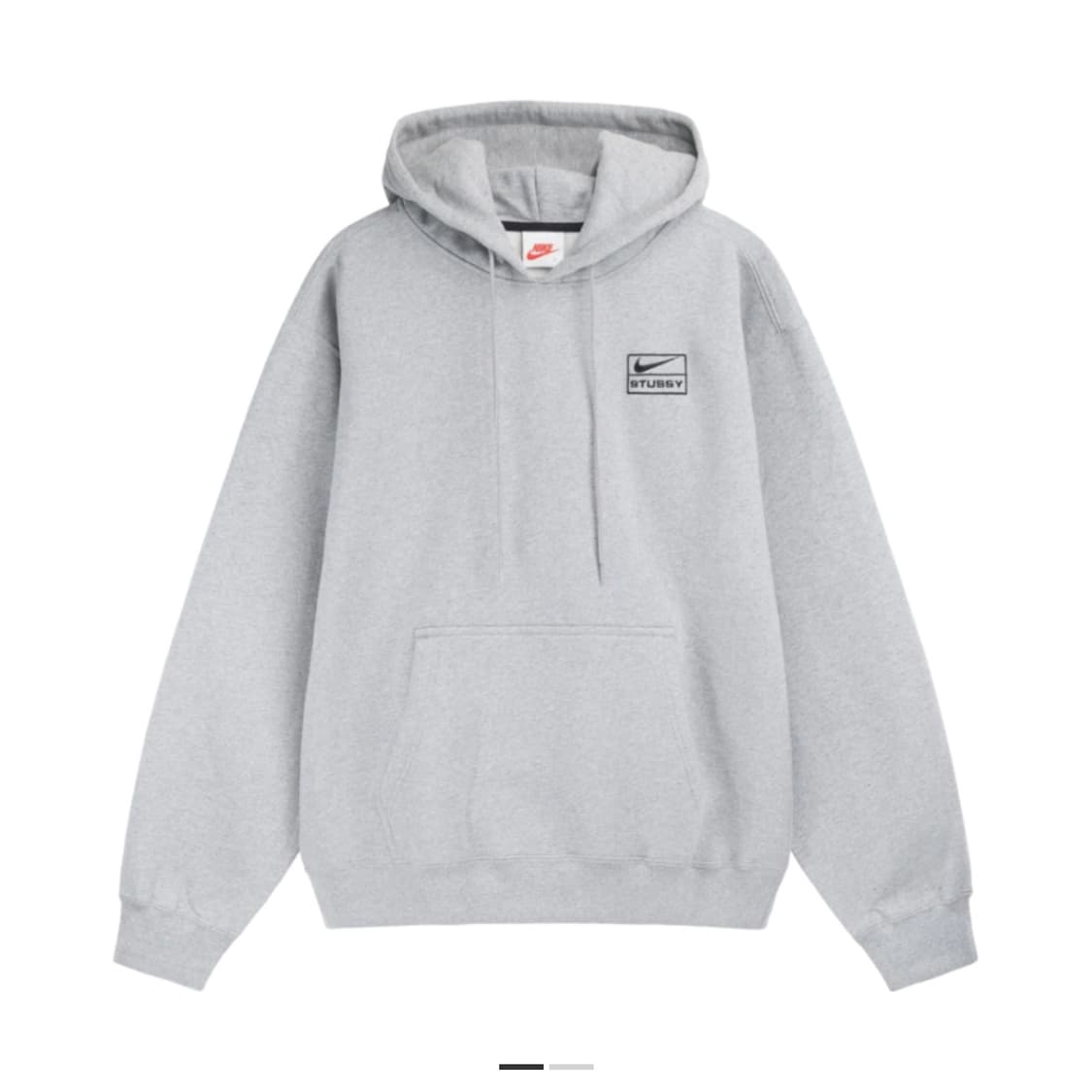 민트급) 나이키 x 스투시 나투시 NRG RA 풀오버 후드 다크 그레이  상품이미지1