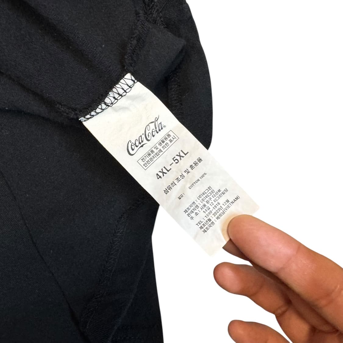 코카콜라 빈티지 티셔츠 (3XL)    상품이미지4