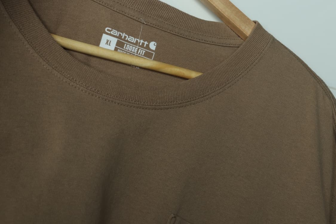 (XL-3XL) 칼하트 반팔 티셔츠 USA 베이지 빅사이즈-H31835 상품이미지6
