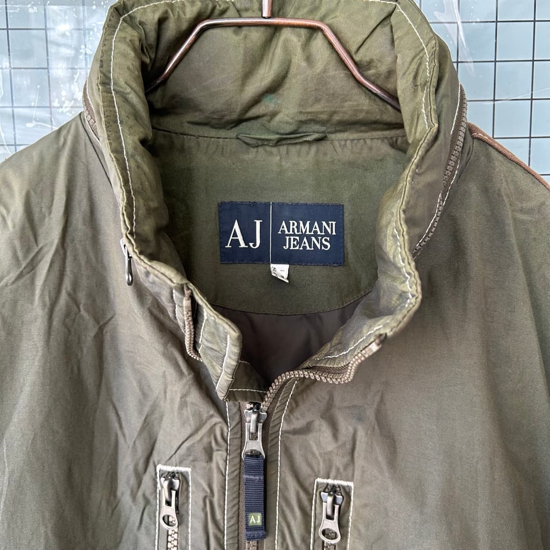 Armani Jeans 나일론 블루종 자켓 상품이미지7