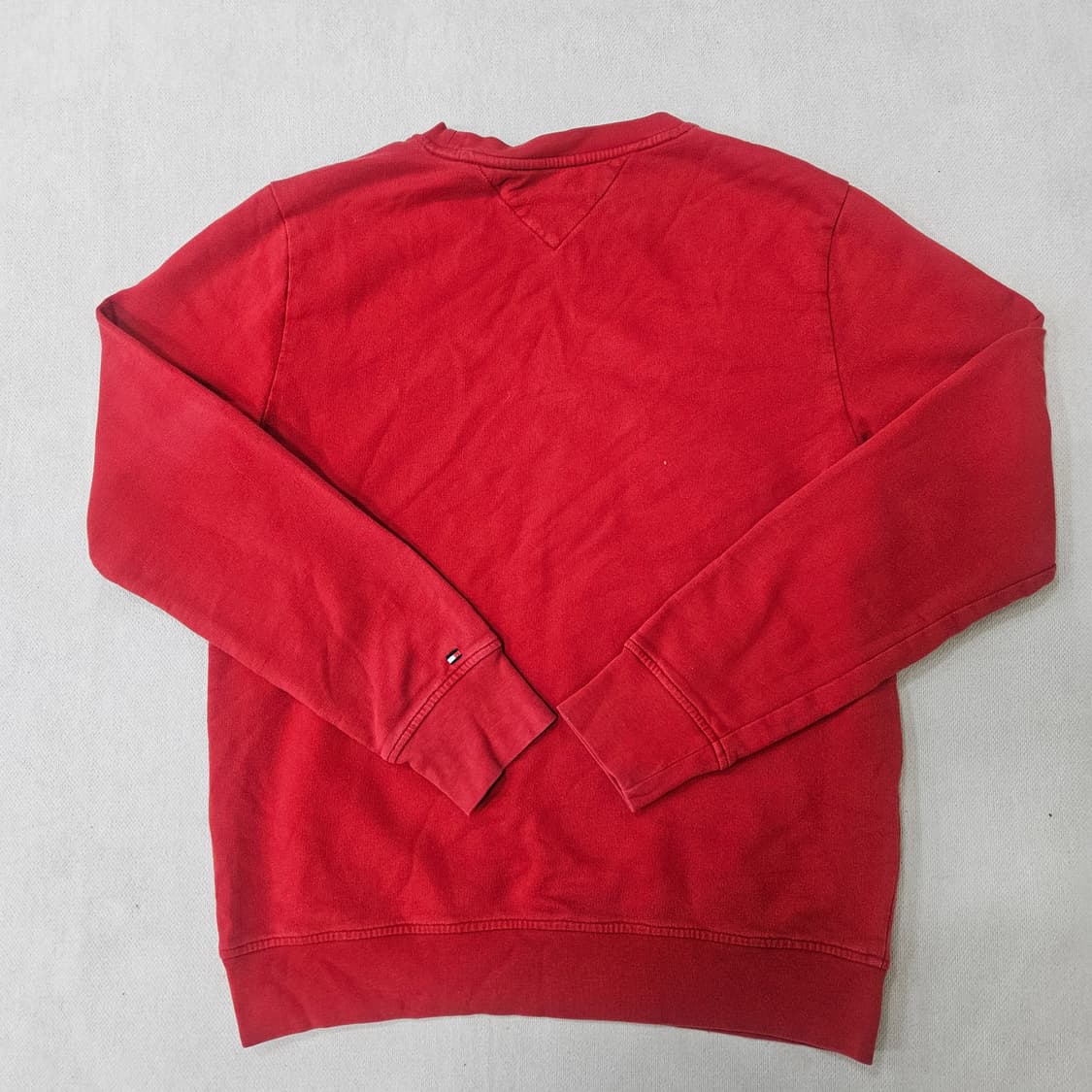 M 타미힐피거 로고 레드 맨투맨 0325Y 상품이미지2