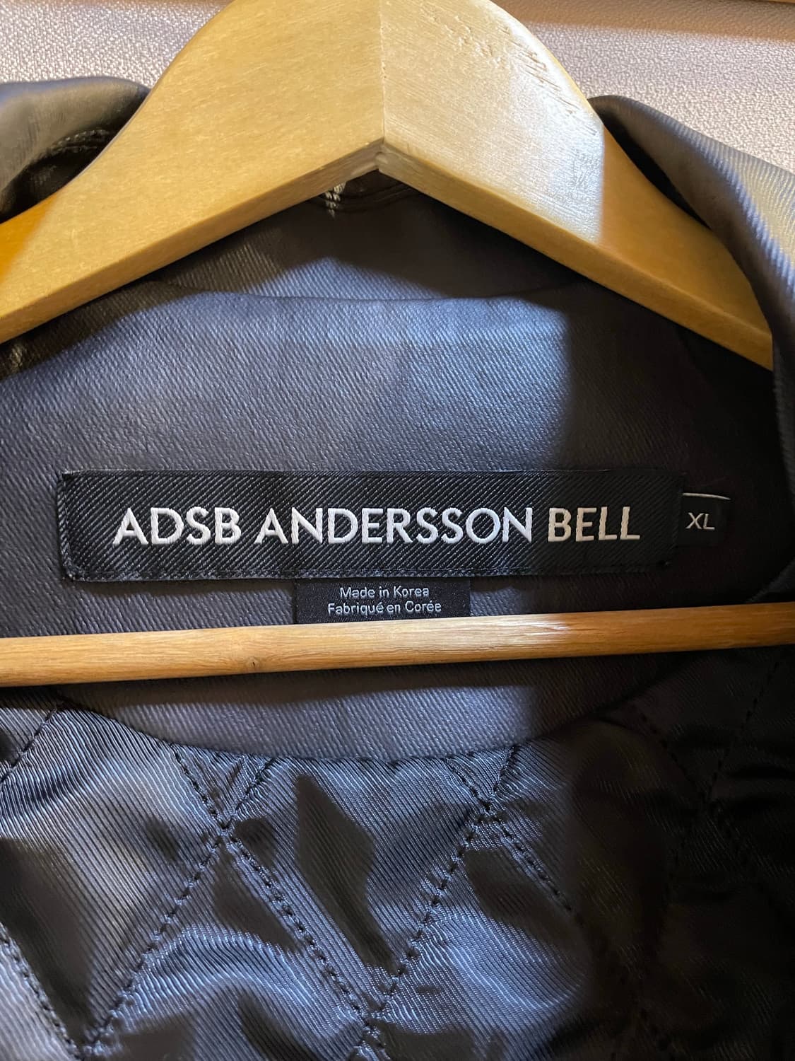 앤더슨벨 비엔타인 블랙 집업 자켓 XL 상품이미지4