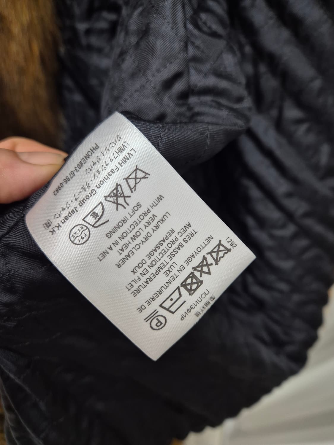 Givenchy 지방시 비건 퍼 롱 코트(서이즈 38) 상품이미지5