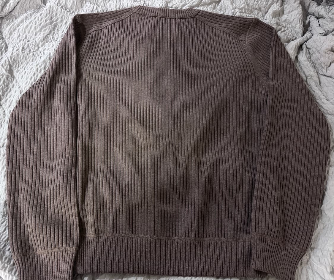 포터리 코튼 실크 크루넥 니트 모카브라운 1사이즈 상품이미지6