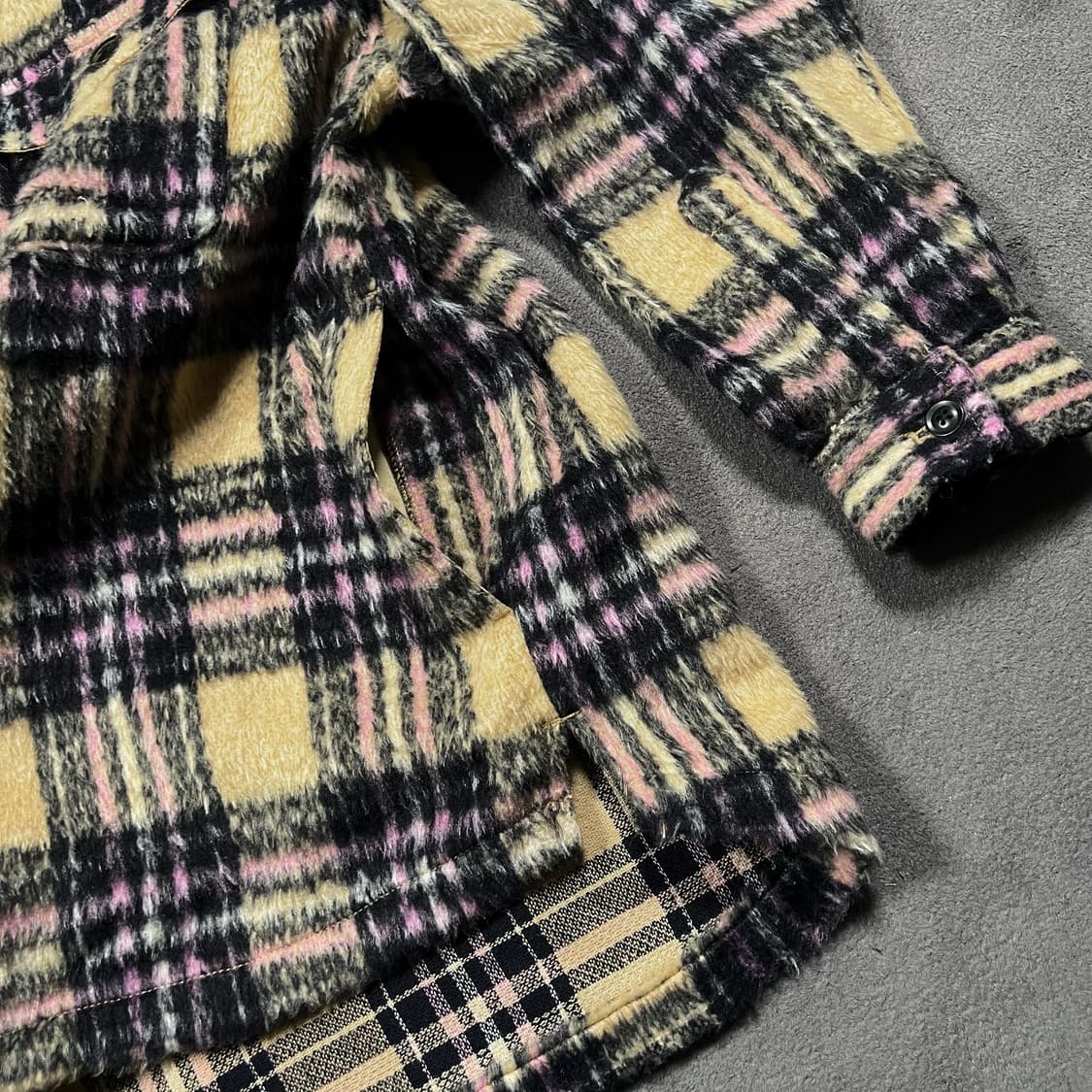 niko and 니코앤드 울 체크 셔츠 자켓 상품이미지3