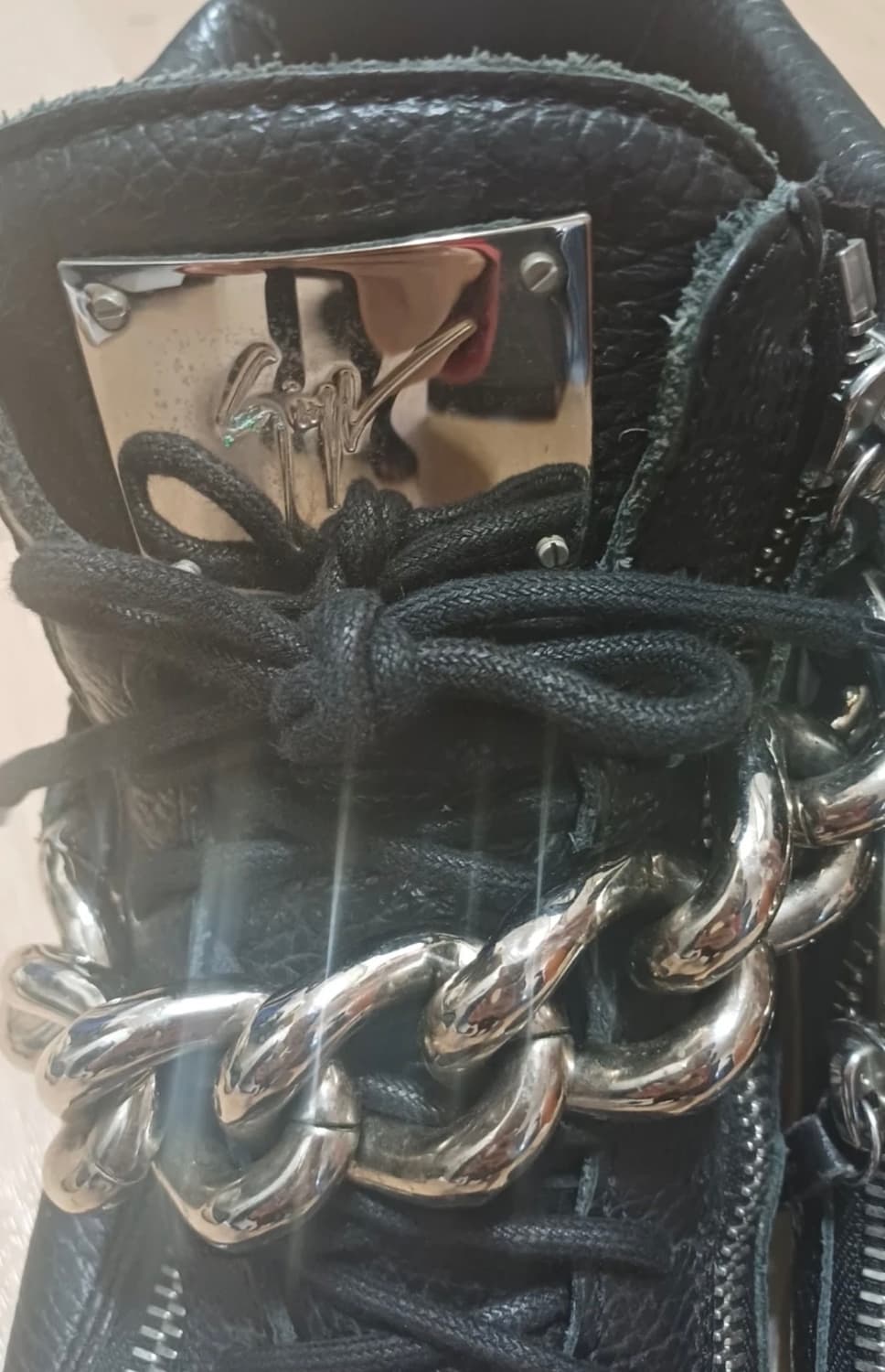 쥬세페자노티 체인 하이탑 스니커즈 상품이미지3