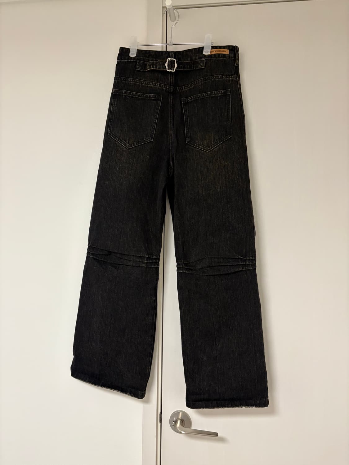 포르테나 다크 브라운 데님 팬츠 M 상품이미지3