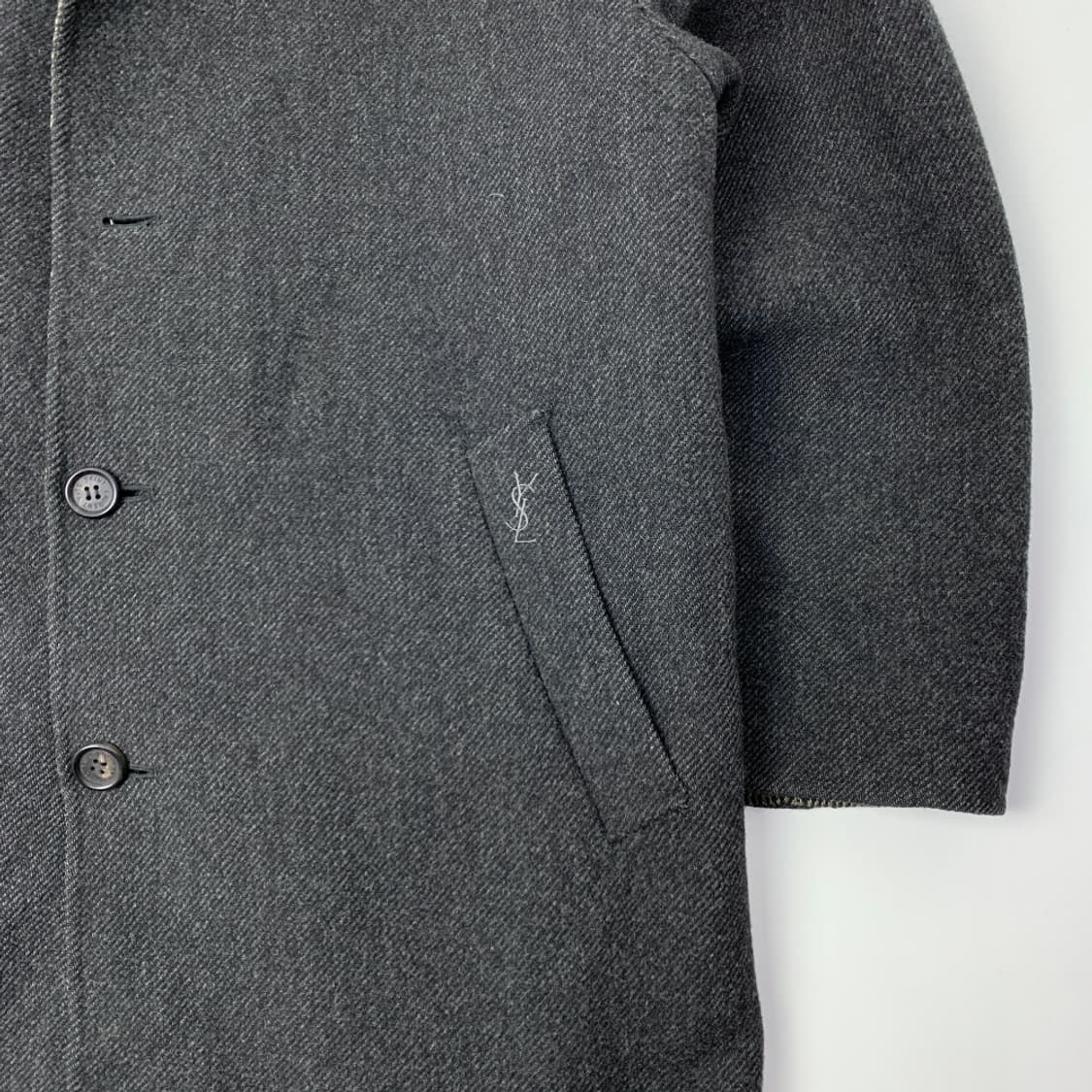 [95/정품] 입생로랑 발마칸 울 코트 상품이미지4