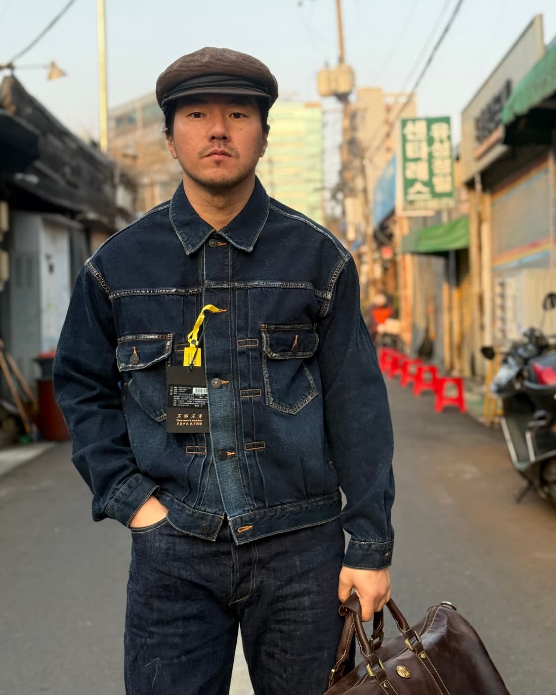 레드토네이도 VS101XX-0109 타입 2세대 셀비지 데님 자켓 M 상품이미지8